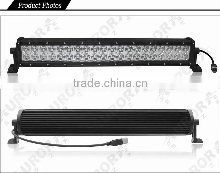 AURORA high quality 6 inch double row off road light bar with screw