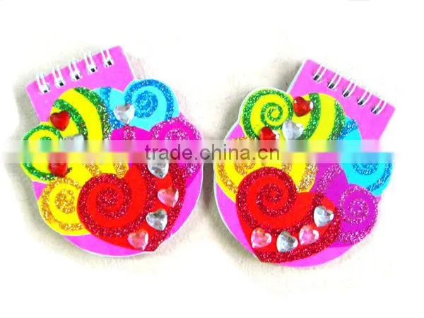 Promotional notebook princess shaped
