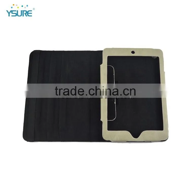 2014 Stand PU leather tablet case for ipad mini 2