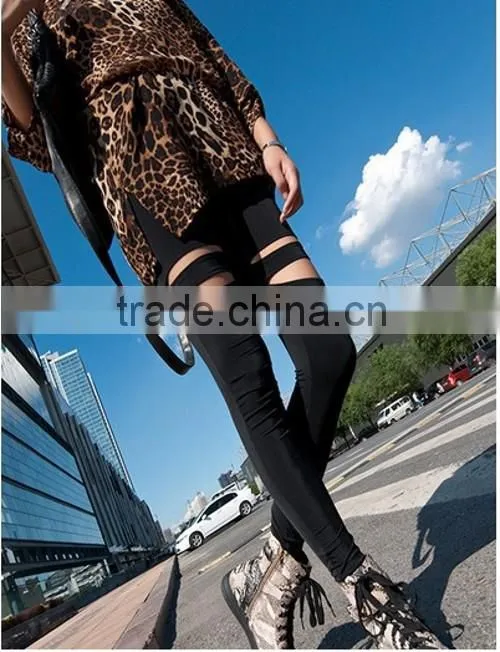 2013 NEW ARRIVAL LADY'S BLACK SLIM PENCIL PANTS SKINNY TROUSERS STRETCH JEANS FOR WOMEN