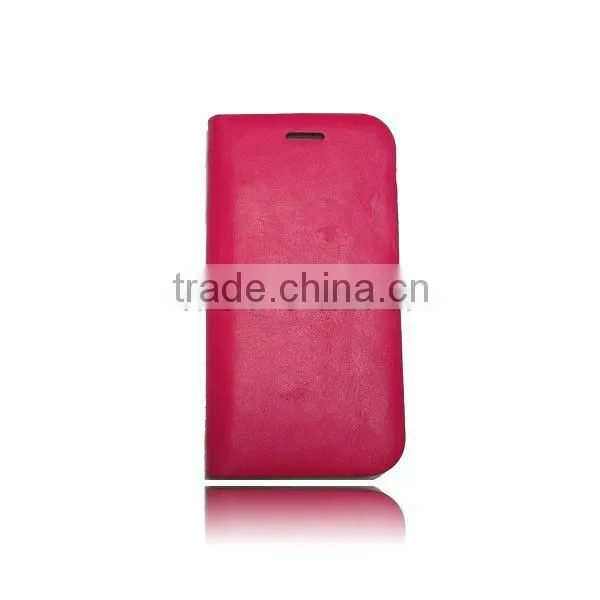 high quality genuine real leather case for sumsung galaxy S4 i9500
