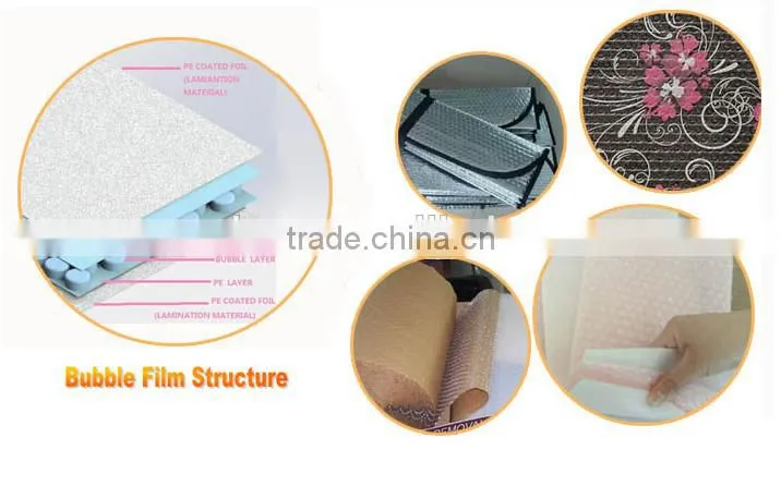 5 layers single screw Plastic PE Air Bubble Film Machine Extruder from foshan