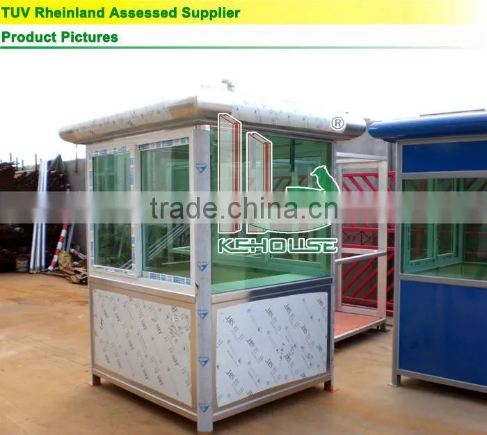 Low cost security Aluminum military container sentry box