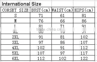 2014 New fashion front zipper overbust xxxl sexy leather corset
