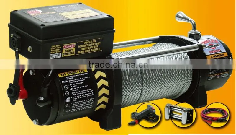 Torin BigRed Auto Tools 12v electric winch 2500lbs