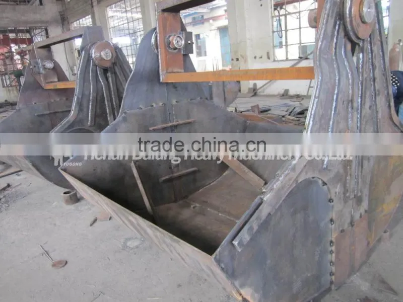 Electric Hydraulic and Mechanical Grab Bucket for Crane, 1~20t Crane Grab + +