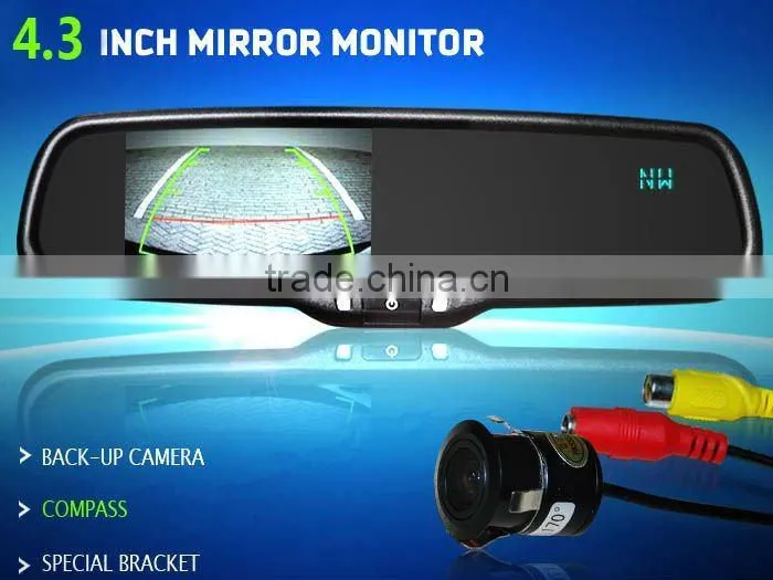 TFT LCD Car Backup Monitor Color Camera DVD, DVR - Portable Car Rear View Monitor
