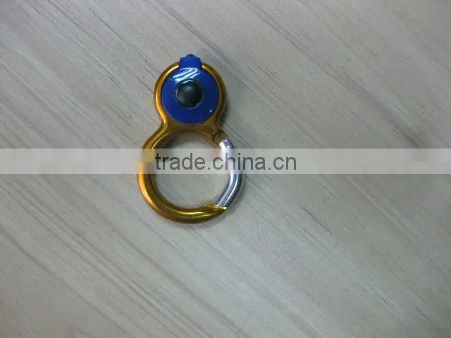 Number 8 shape ROHS aluminium LED carabiner