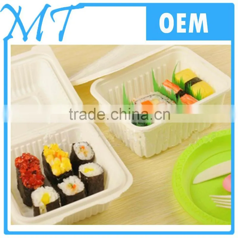 Disposable stackable freezer safe clear plastic food containers