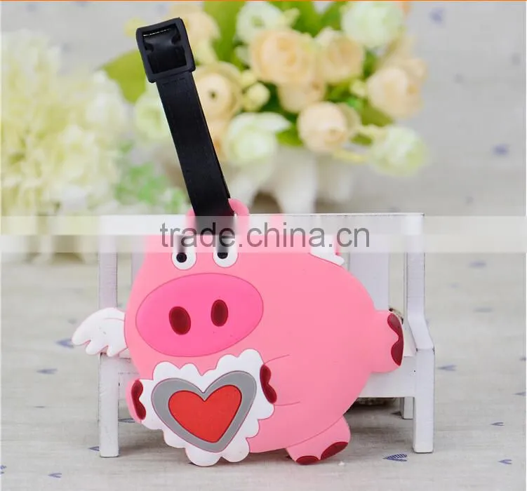 Customized PVC luggage tag, Hot sale PVC luggage tag, Promotional luggage tags