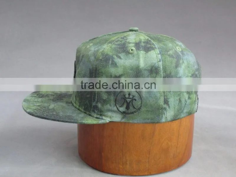 Customed 5- panel cotton twill Snapback Hat