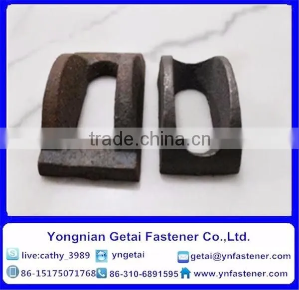steel structure Yuanbao Shaped washers in hot sale from M16-M64 Q235