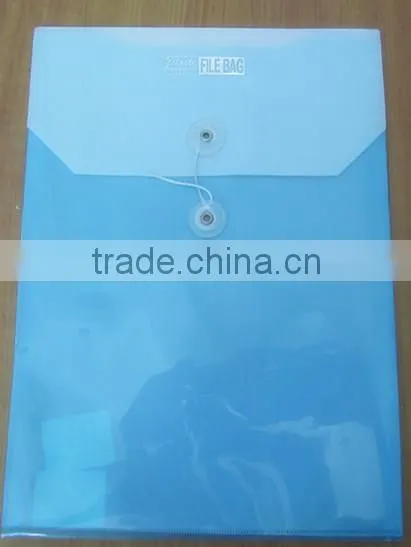 document bag ,file bag with fastener customized file bag
