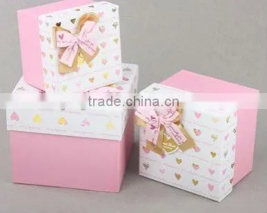 foldable paper jewelry box