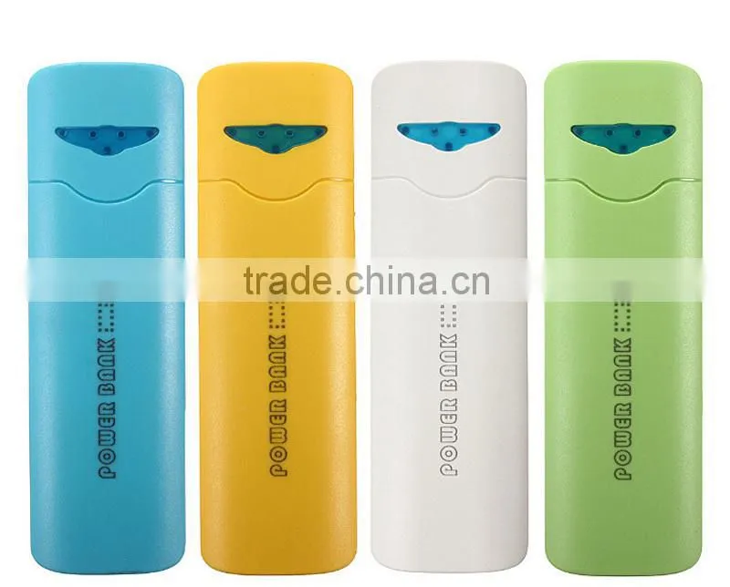 2015 Promotion Gift Square Best Quality Portable Power Bank Power Bank 2600mAh