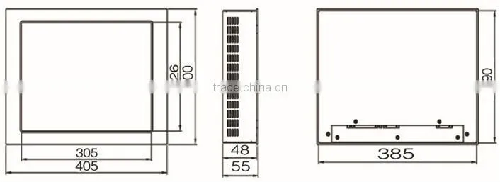 Low Price Touch Screen 8.4'' Industrial LCD Monitor