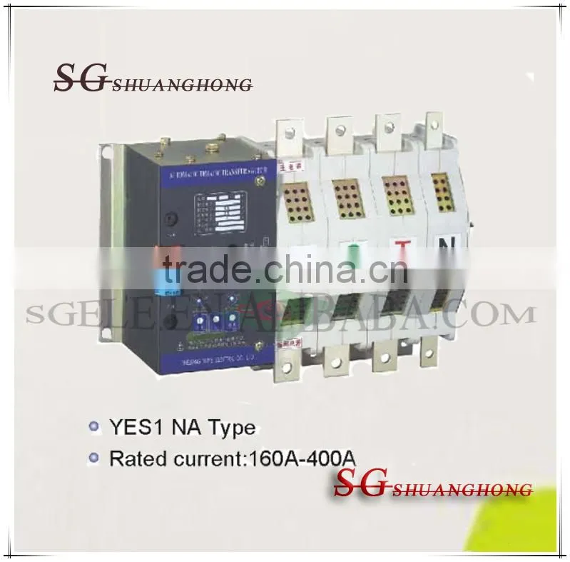 dual-power automatic transfer switch bakelite insulated ATS YES1-400NA