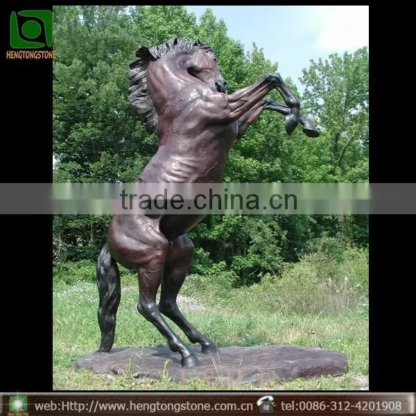 China supplier metal bronze knight large outdoor copper sculptures