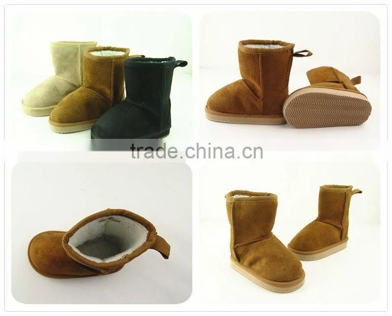 Soft and warm winter boots for child 2013