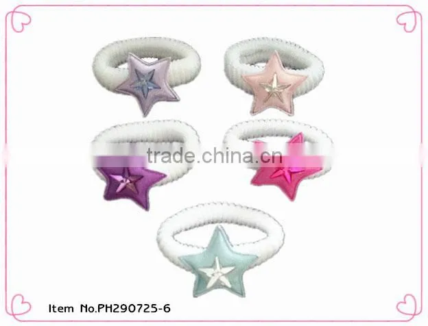 Small hair elastic hair band,hair elastic with stars for kids
