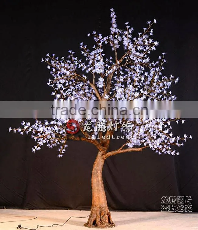 IP65 Remote control RGB cherry blossom decorative led tree