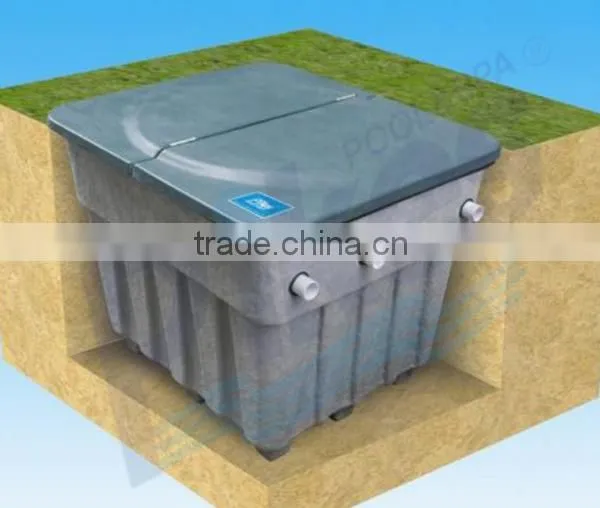 Polyester fiber filter /sand carbon filter