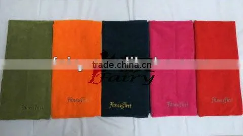 microfiber zipper pocket sport towel