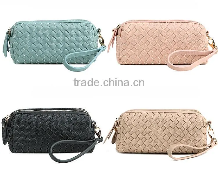2015 new promotional costom PU wrist bag
