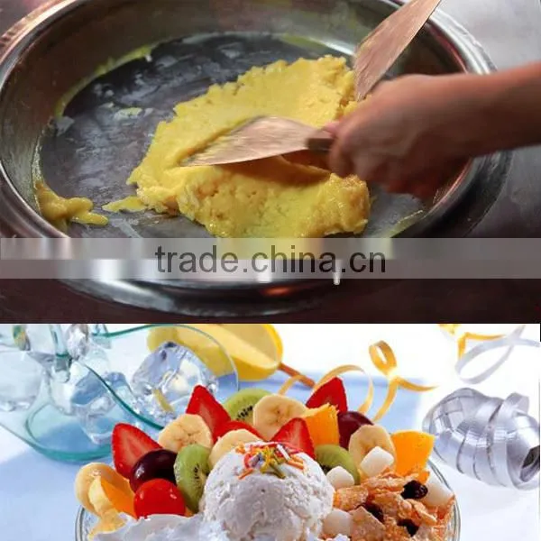 Stainless steel fried ice cream machine