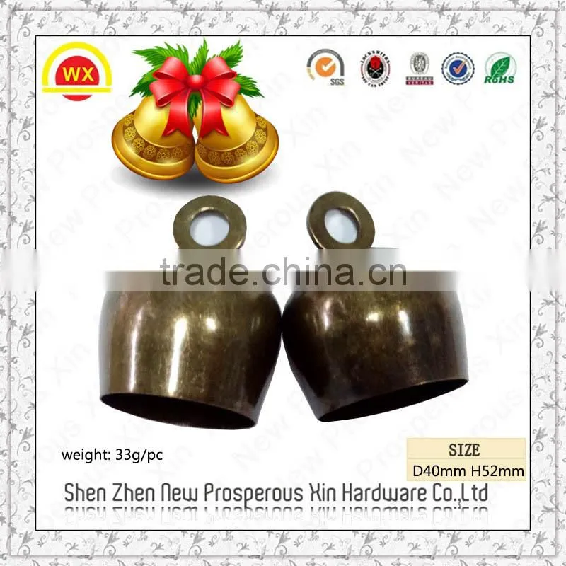 New Design Cheaper Hand Metal Christmas Jingle Brass Bell In Stock