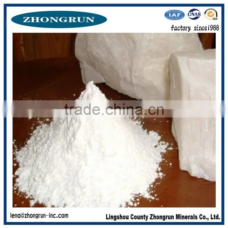 talc powder factory price/1250 mesh white talc powder for sale