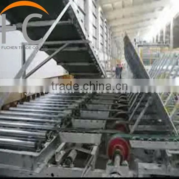Fireproof paper surface gypsum plaster board production line