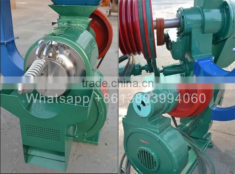 High efficience N80/120/150/200 one pass combined rice milling machine