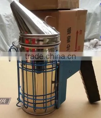 Electric bee smoker/stainless steel bee smoker for hot sale