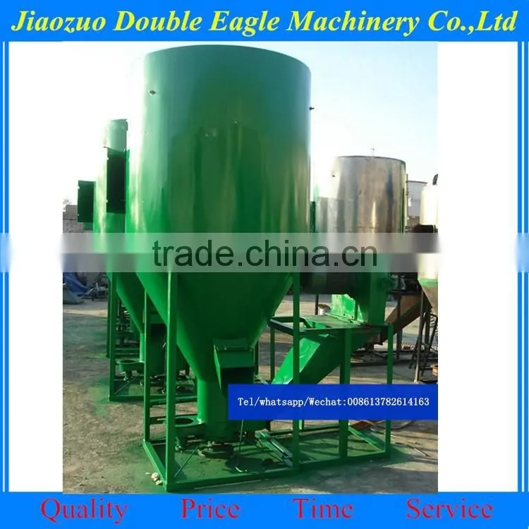 High efficient vertical shape animal feed powder mixer machine for sale