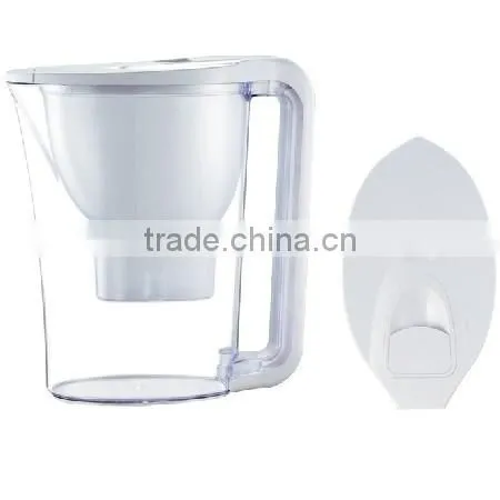 3.5L drinking water filter jug with lids and counter