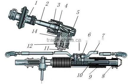 hot sale cnc machine parts for agriculatural machine/truck steering wheel