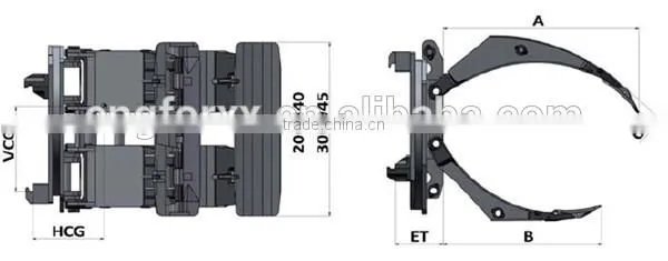 Lift Truck Paper Roll Clamp