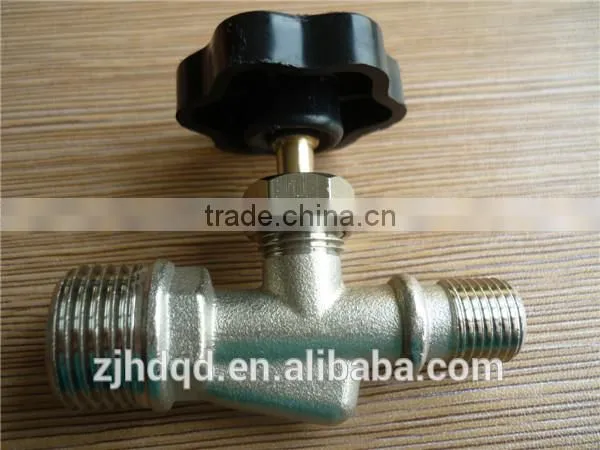high quality brass air vent valve with double male thread