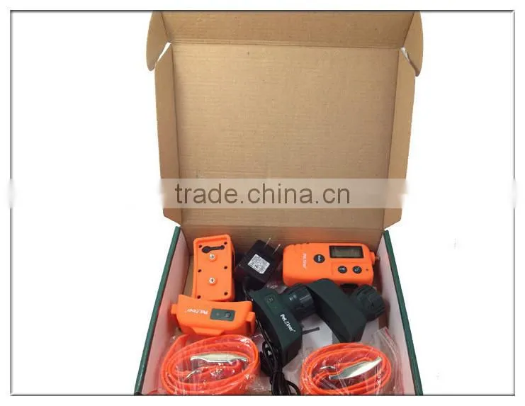 For 2 dogs collar PET TRAINER Hunter Beeper Dog Training Collar waterproof 1 transm+2 collar+2 receiver+2 beeper