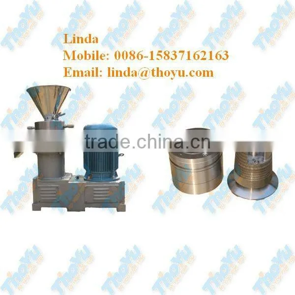 High quality sesame paste making machine 0086-15837162163