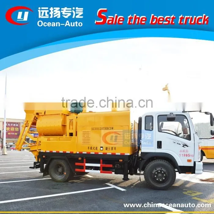 Chinese Supplier Sinotruck Truck-Mounted Concrete Pump