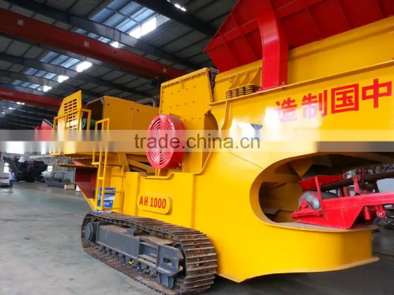 Dependable Performance mobile crushing plant,mobile crusher AH-1000-C for sale