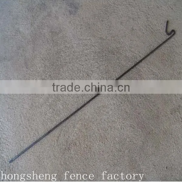 2015 competitive price steel metal pins safety fencing loop pinnings