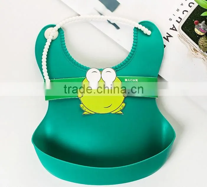 Waterproof Silicone Baby Bib Feeding Tray