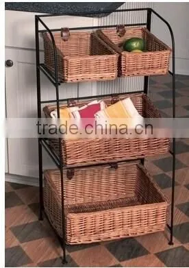 handmade white kitchen storage cabinet basket bedroom storage cabinet kids toys cabinet