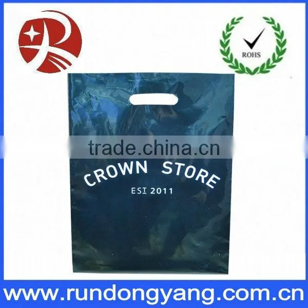 die cut bag for clothe and cap shopping