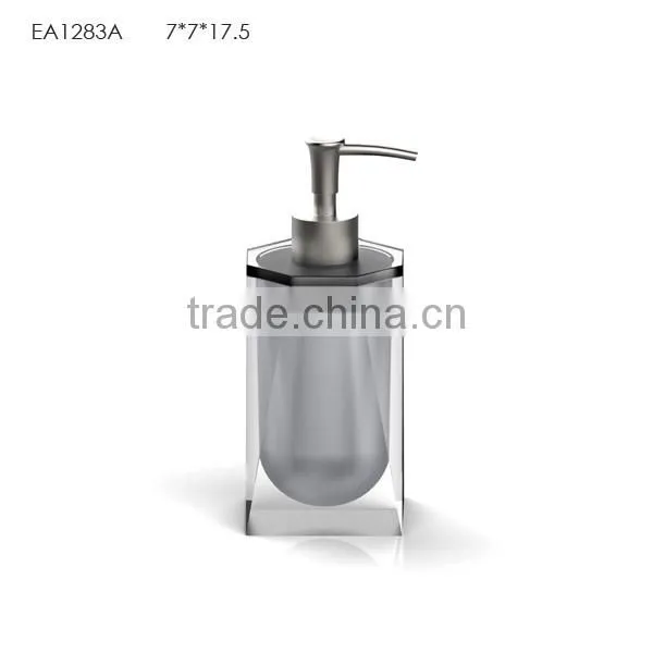 New designed clear acrylic bathroom accessories for hotel balfour suites