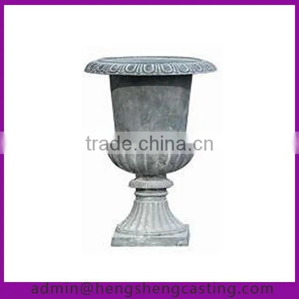 2015 New product antique cast iron garden planters & plant pots