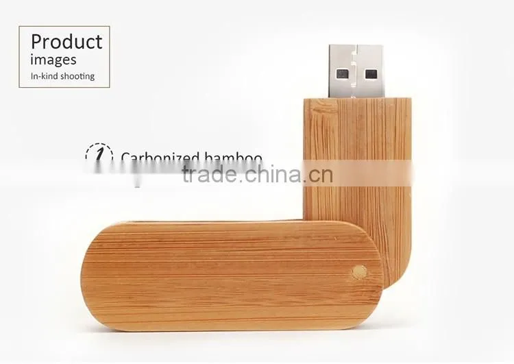 Newest present wooden box bulk general u-disk pen usb flash drive